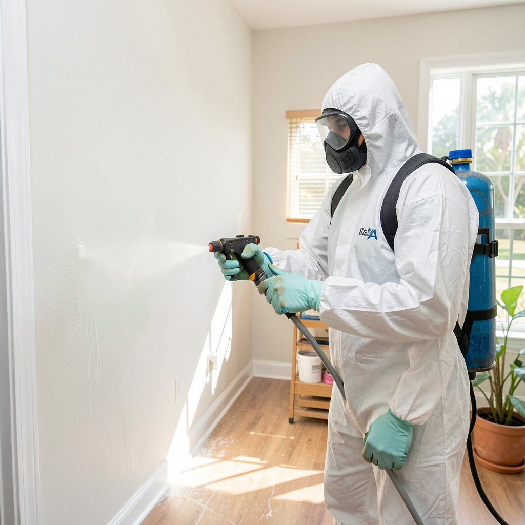 Attic Mold Removal - Pompano Beach - Mold removal project in Pompano Beach, FL