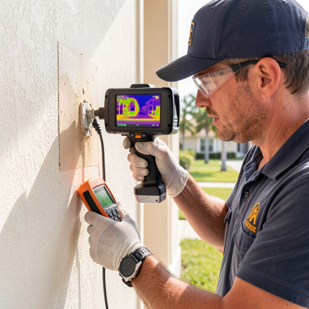 Mold Inspection & Testing - Coral Springs - Mold removal project in Coral Springs, FL
